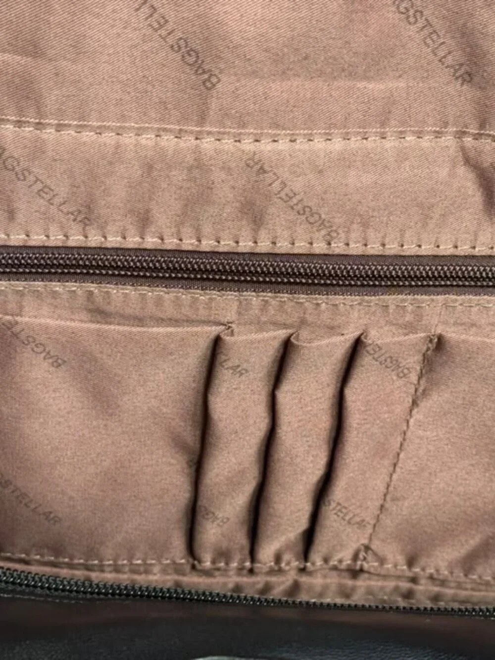 Bagstellar Quilted Laptop Tote Bag Black Executive Briefcase Work Women Hat NWT